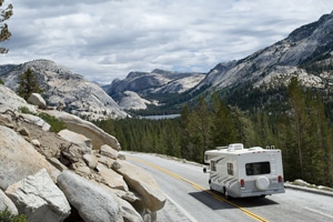 RV for camping California