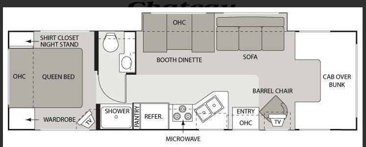 Forest River (THOR) 31P Floor Plan