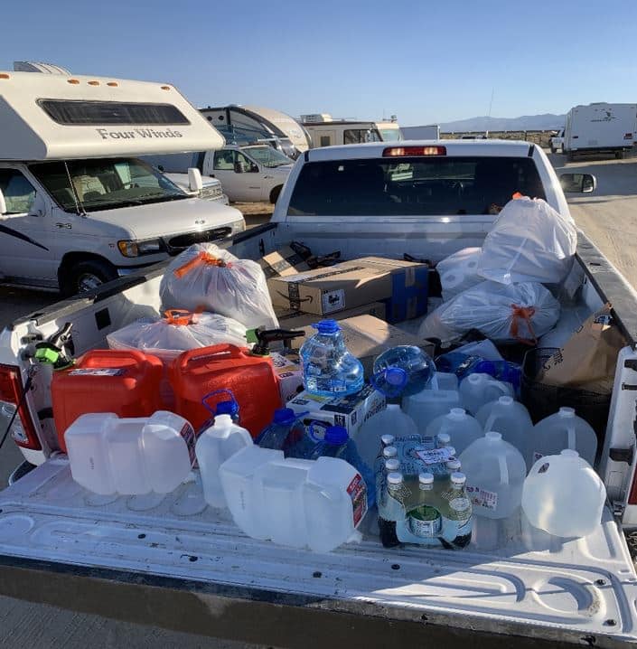 RV Rental Supplies for Burning Man