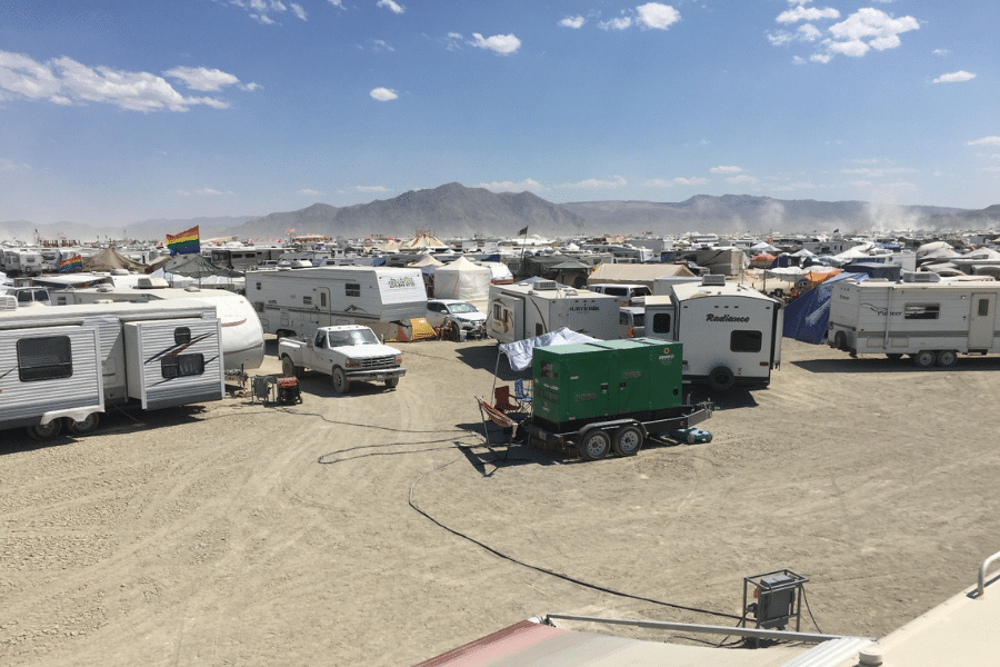 Fair with RVs